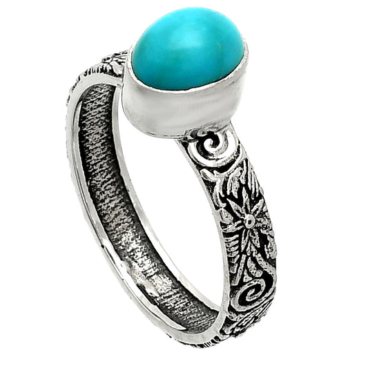 Sleeping Beauty Turquoise - USA Ring size-8 R-1055 27-ER11307