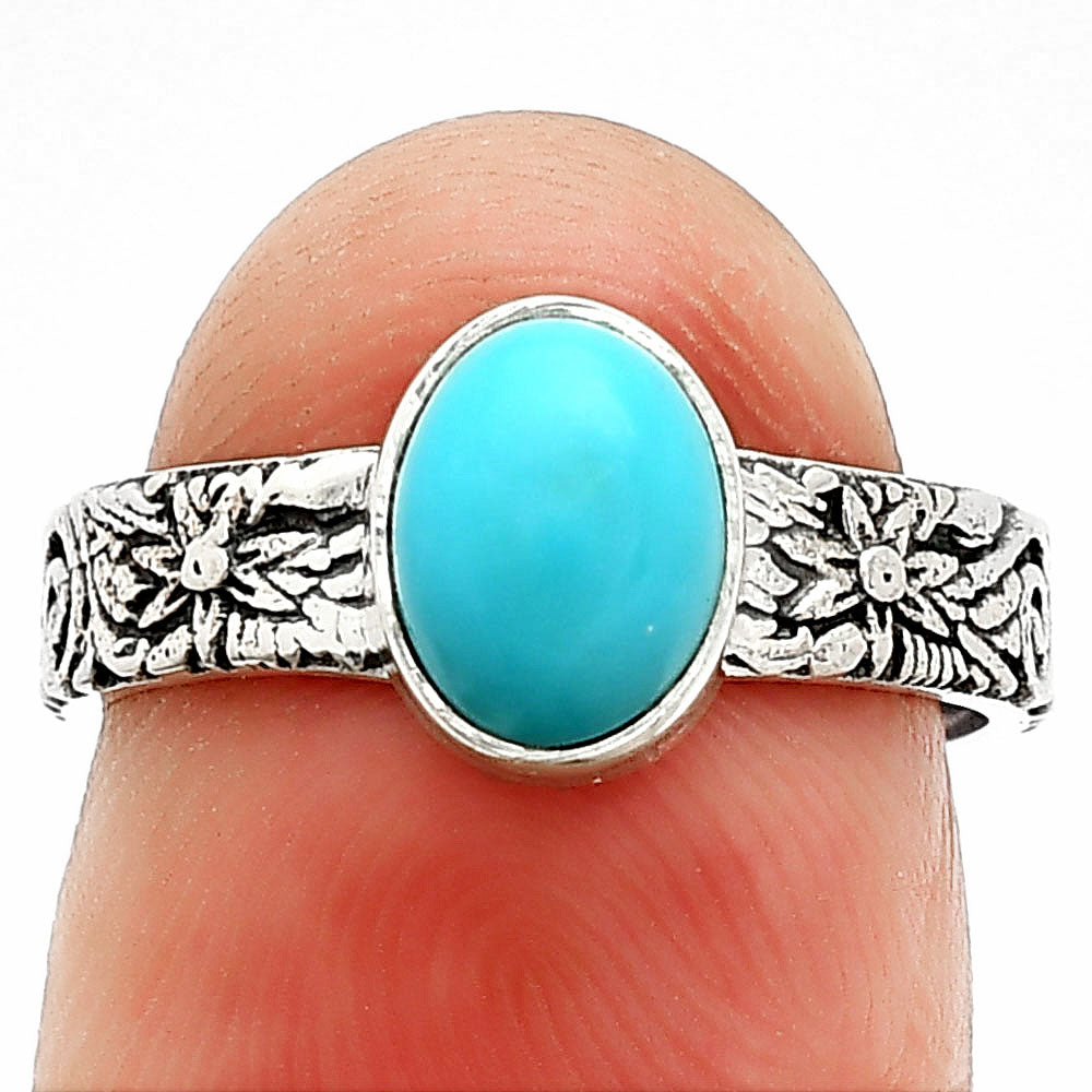 Sleeping Beauty Turquoise - USA Ring size-6 R-1055 27-ER11308