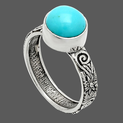 Sleeping Beauty Turquoise - USA Ring size-6 R-1055 27-ER11317