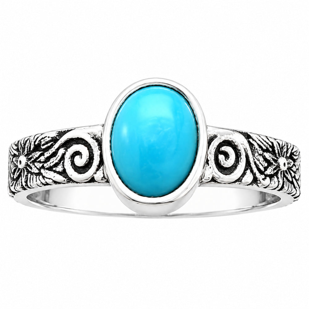 Sleeping Beauty Turquoise - USA Ring size-8.5 R-1055 27-ER11319