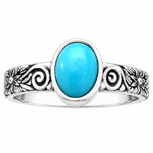Sleeping Beauty Turquoise - USA Ring size-8.5 R-1055 27-ER11319