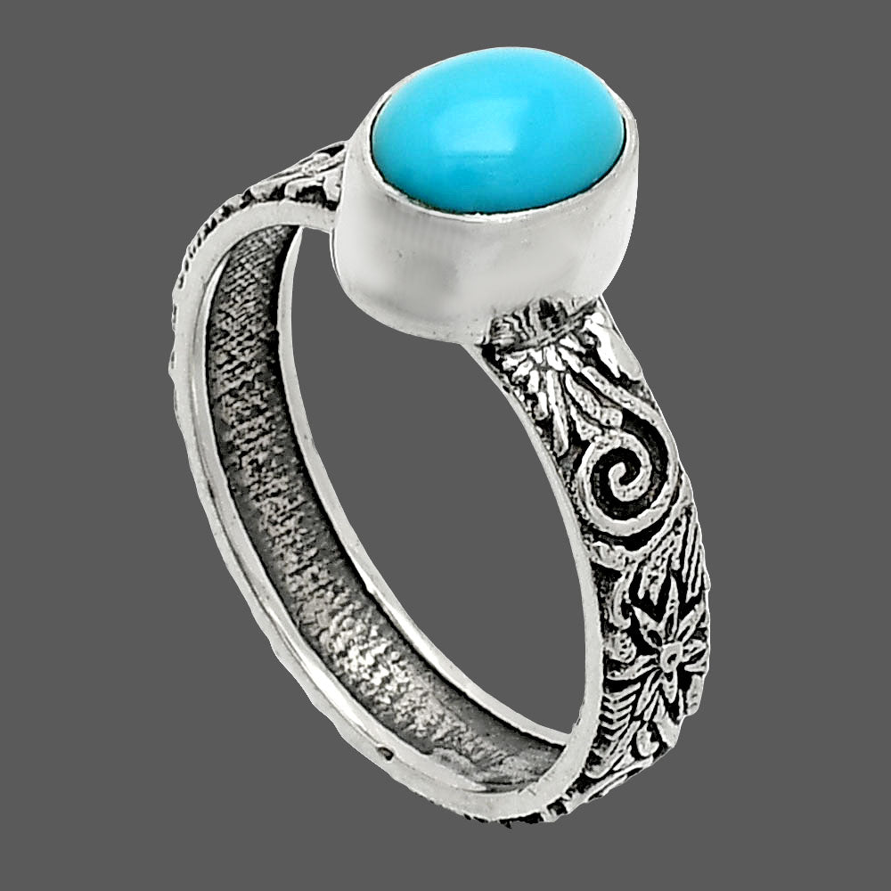 Sleeping Beauty Turquoise - USA Ring size-7 R-1055 27-ER11321