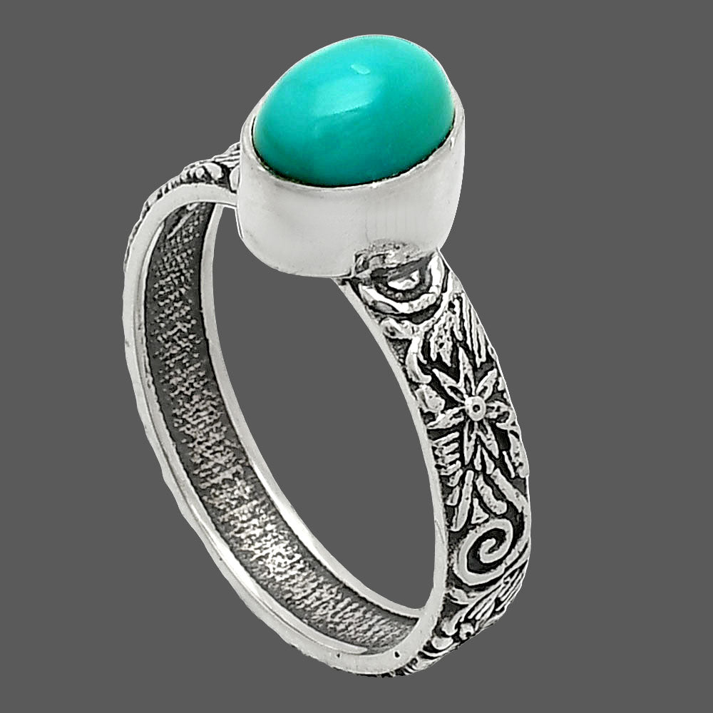 Sleeping Beauty Turquoise - USA Ring size-8 R-1055 27-ER11326