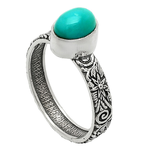 Sleeping Beauty Turquoise - USA Ring size-8 R-1055 27-ER11326
