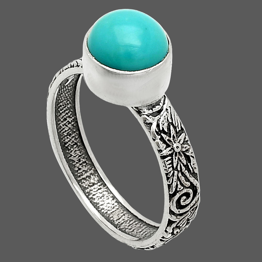 Sleeping Beauty Turquoise - USA Ring size-8 R-1055 27-ER11328