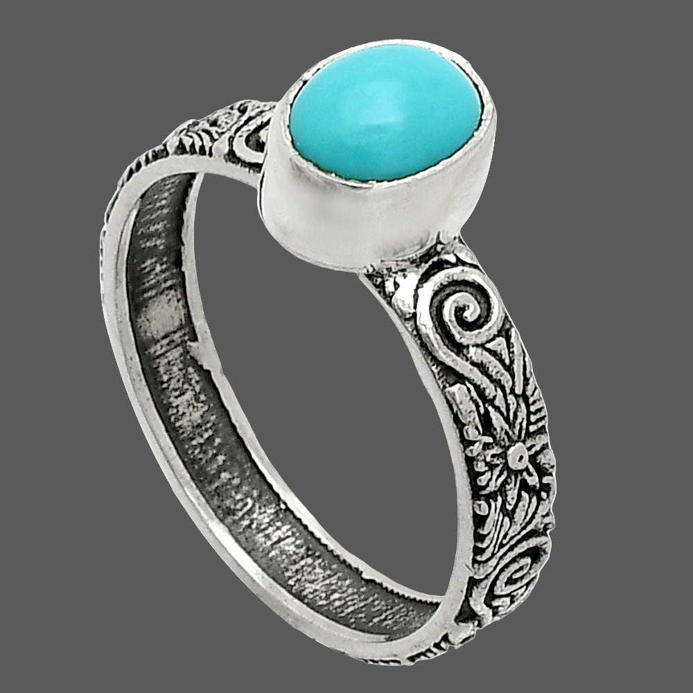 Sleeping Beauty Turquoise - USA Ring size-9 R-1055 27-ER11329