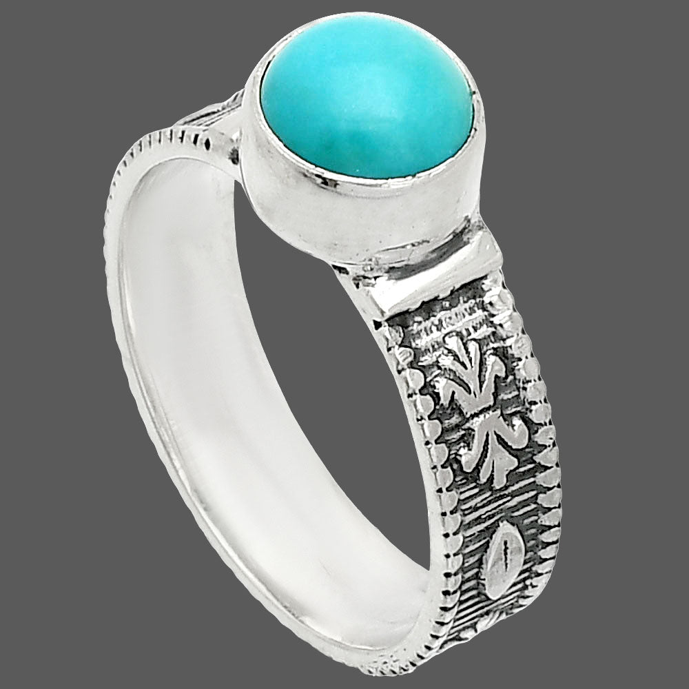 Sleeping Beauty Turquoise - USA Ring size-9 R-1058 27-ER11343