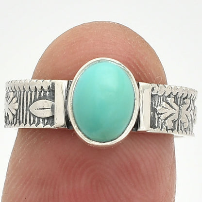 Sleeping Beauty Turquoise - USA Ring size-7 R-1058 27-ER11344