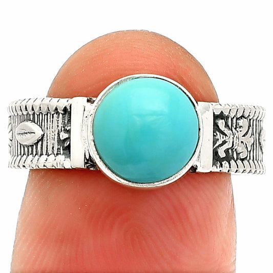 Sleeping Beauty Turquoise - USA Ring size-8 R-1058 27-ER11345