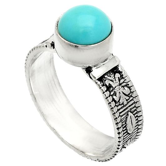 Sleeping Beauty Turquoise - USA Ring size-8 R-1058 27-ER11345