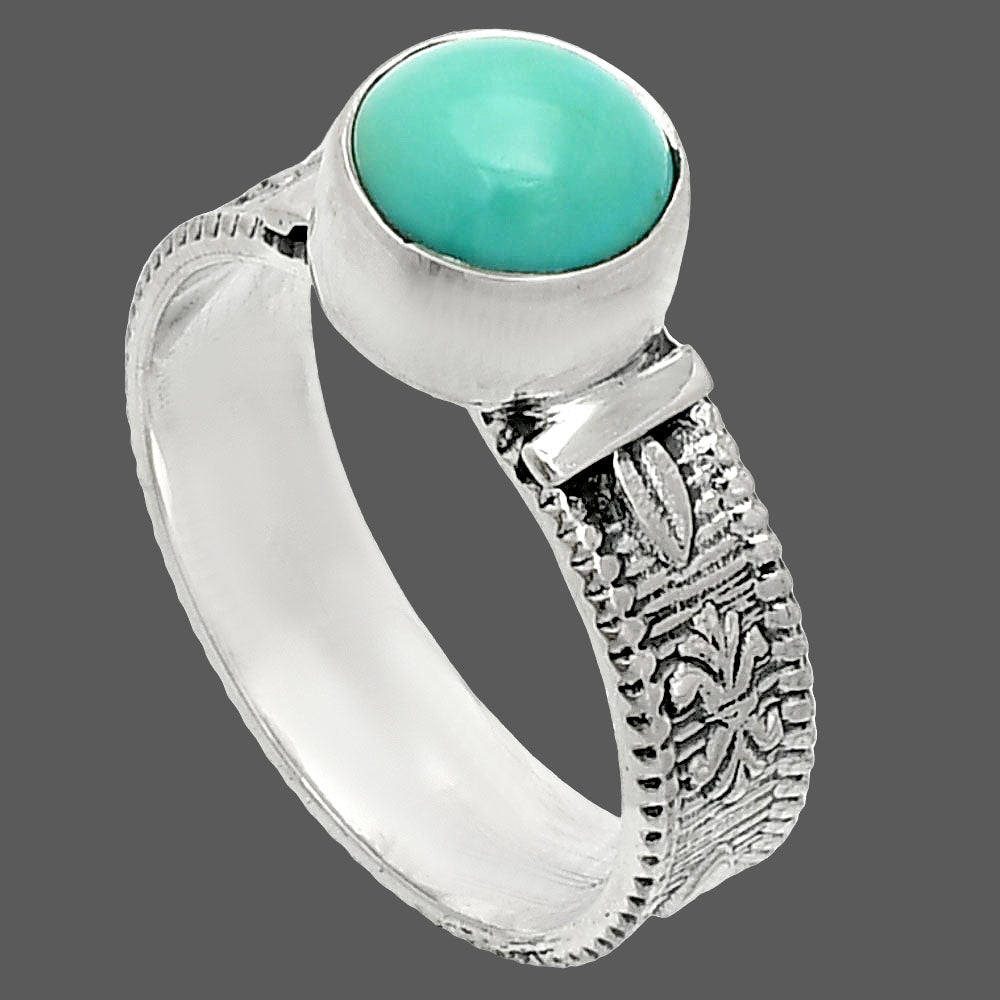 Sleeping Beauty Turquoise - USA Ring size-8 R-1058 27-ER11347