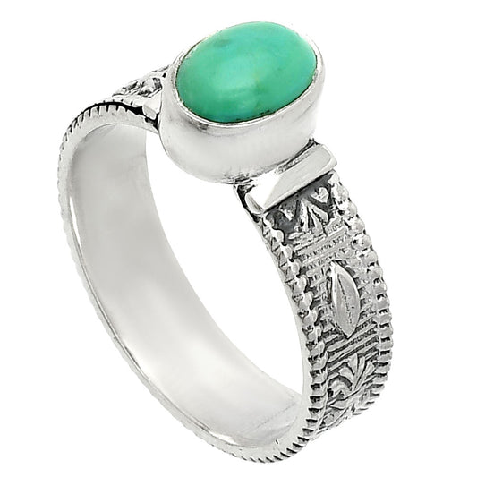 Sleeping Beauty Turquoise - USA Ring size-8 R-1058 27-ER11350