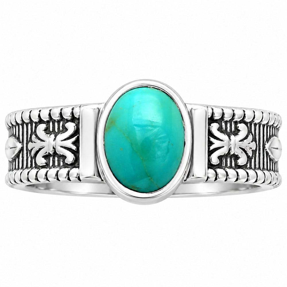Sleeping Beauty Turquoise - USA Ring size-9 R-1058 27-ER11353