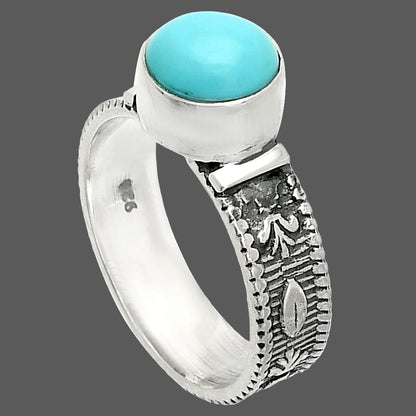 Sleeping Beauty Turquoise - USA Ring size-7 R-1058 27-ER11361