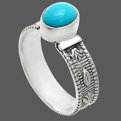 Sleeping Beauty Turquoise - USA Ring size-8 R-1058 27-ER11366