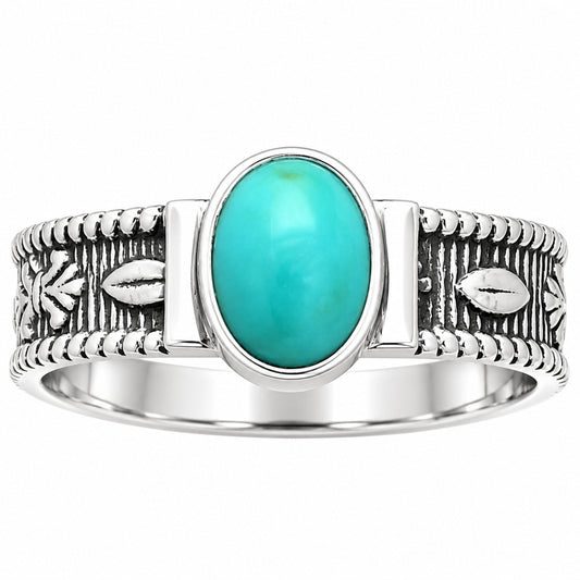Sleeping Beauty Turquoise - USA Ring size-9 R-1058 27-ER11367