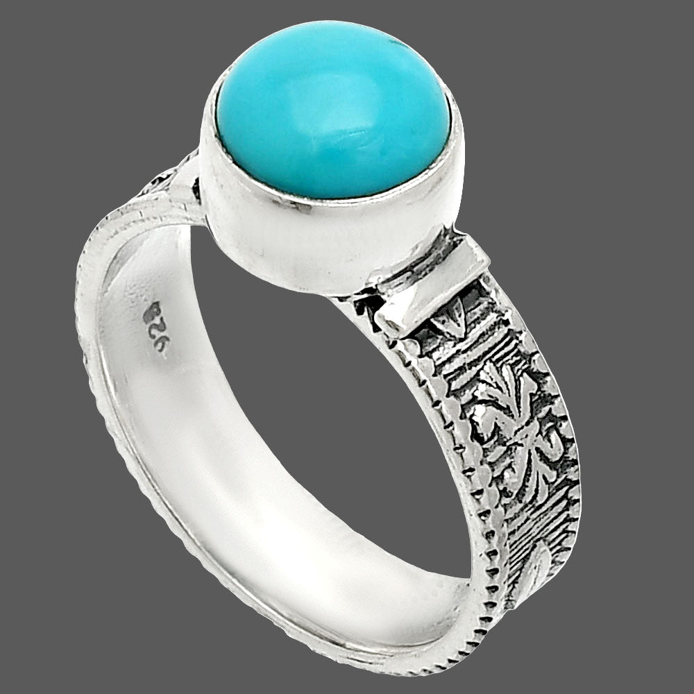 Sleeping Beauty Turquoise - USA Ring size-7 R-1058 27-ER11369
