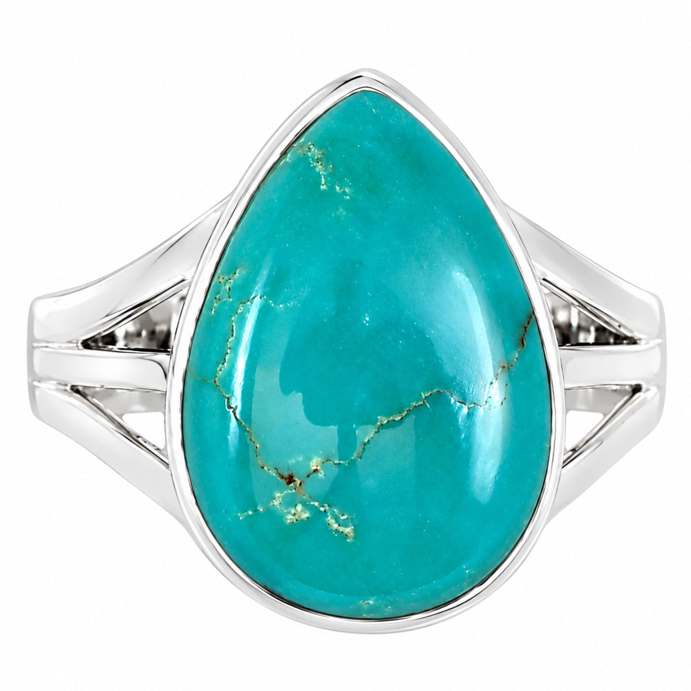 Natural Rare Turquoise Nevada Aztec Mt Ring size-8 R-1003 27-ER15132