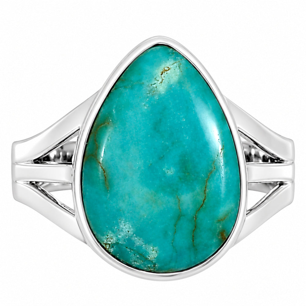 Natural Rare Turquoise Nevada Aztec Mt Ring size-9 R-1003 27-ER15135