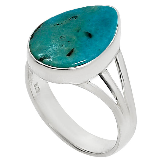 Natural Rare Turquoise Nevada Aztec Mt Ring size-9 R-1003 27-ER15137