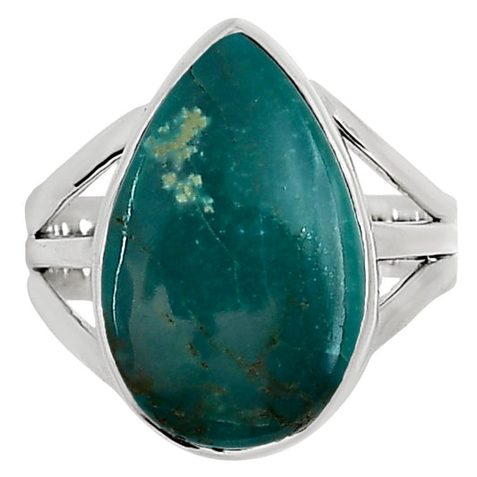 Natural Rare Turquoise Nevada Aztec Mt Ring size-10 R-1003 27-ER15139