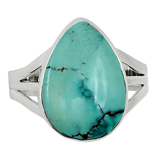Natural Rare Turquoise Nevada Aztec Mt Ring size-10 R-1003 27-ER15143