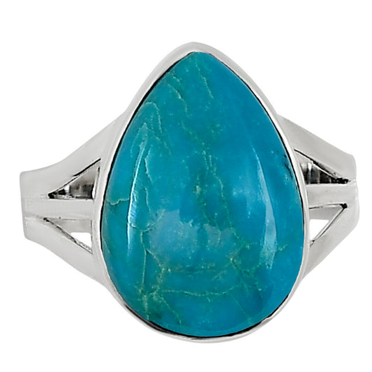 Natural Rare Turquoise Nevada Aztec Mt Ring size-9 R-1003 27-ER15144