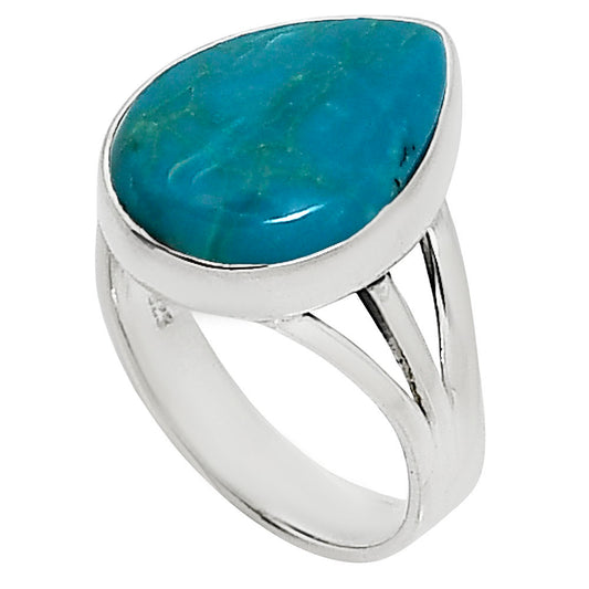 Natural Rare Turquoise Nevada Aztec Mt Ring size-9 R-1003 27-ER15144