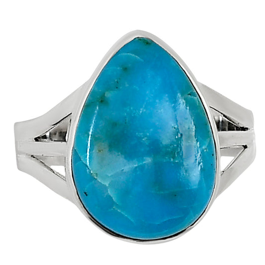 Natural Rare Turquoise Nevada Aztec Mt Ring size-9 R-1003 27-ER15146