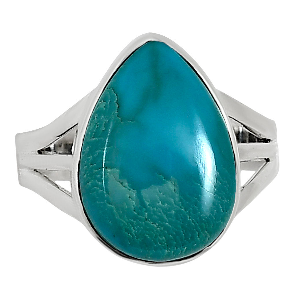 Natural Rare Turquoise Nevada Aztec Mt Ring size-10 R-1003 27-ER15148