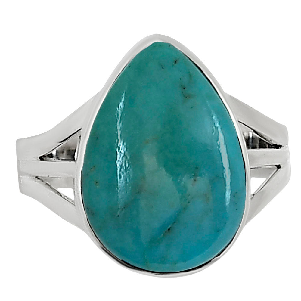 Natural Rare Turquoise Nevada Aztec Mt Ring size-9 R-1003 27-ER15149