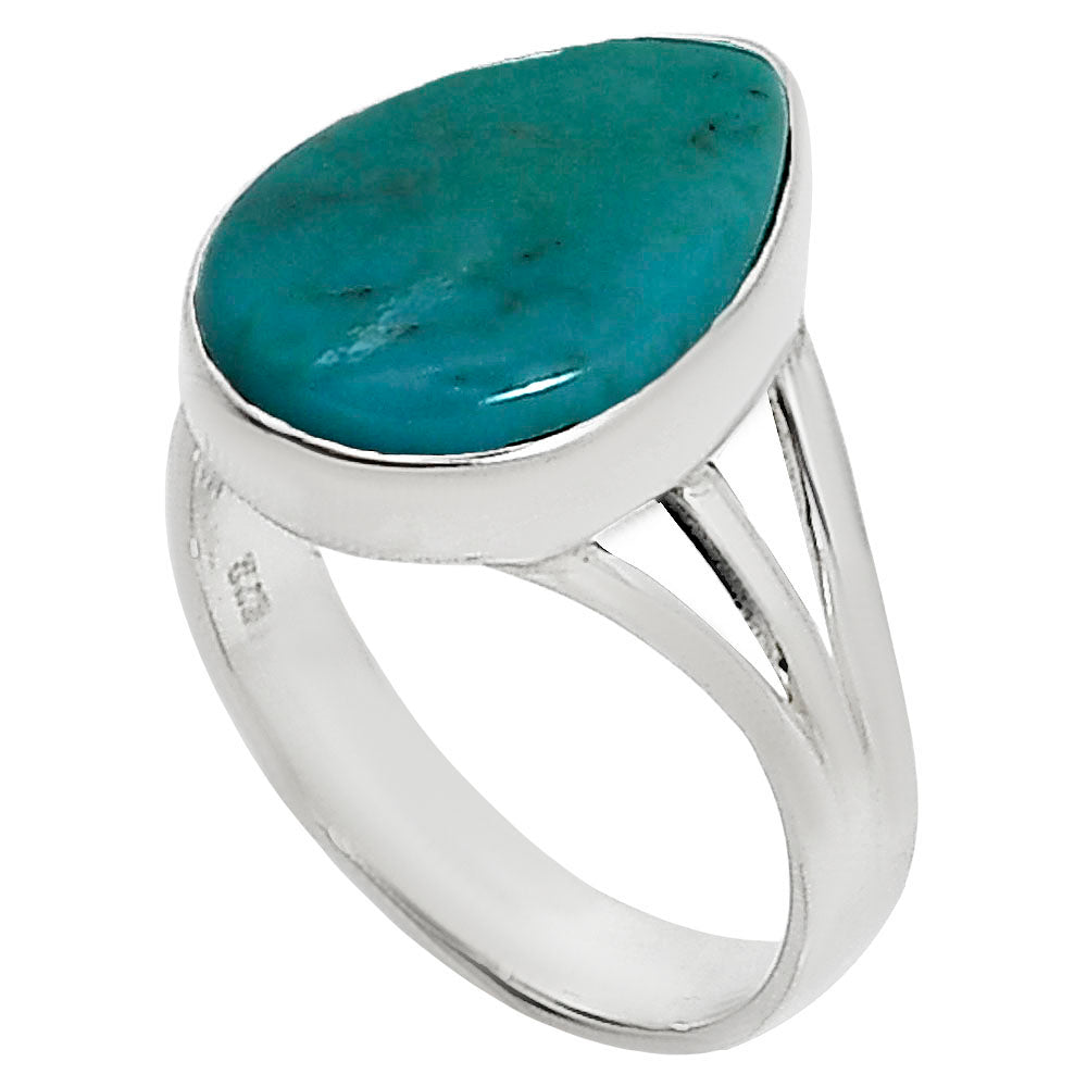 Natural Rare Turquoise Nevada Aztec Mt Ring size-9 R-1003 27-ER15149