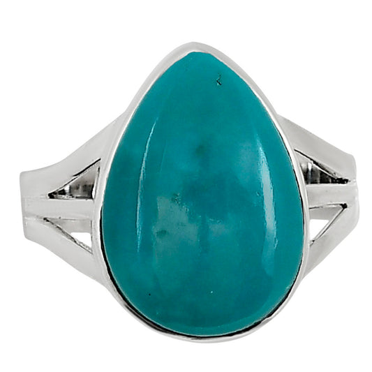 Natural Rare Turquoise Nevada Aztec Mt Ring size-10 R-1003 27-ER15152