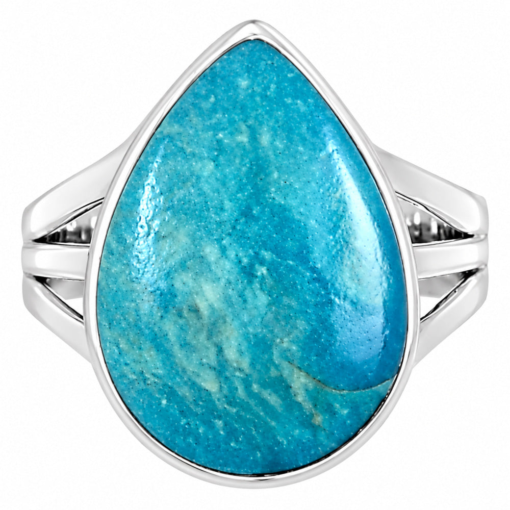 Natural Rare Turquoise Nevada Aztec Mt Ring size-7 R-1003 27-ER15153