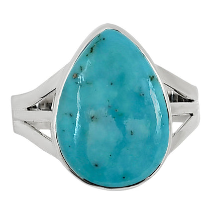 Natural Rare Turquoise Nevada Aztec Mt Ring size-9 R-1003 27-ER15154