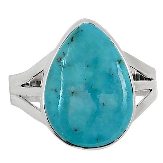 Natural Rare Turquoise Nevada Aztec Mt Ring size-9 R-1003 27-ER15154