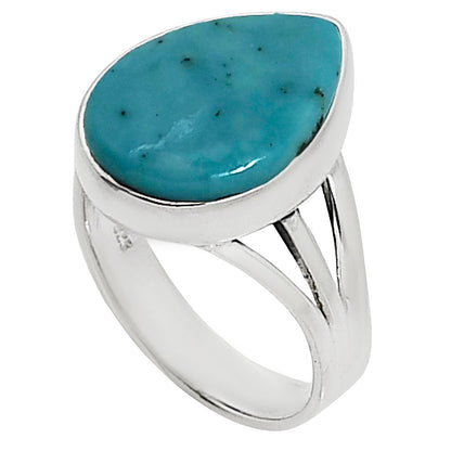 Natural Rare Turquoise Nevada Aztec Mt Ring size-9 R-1003 27-ER15154