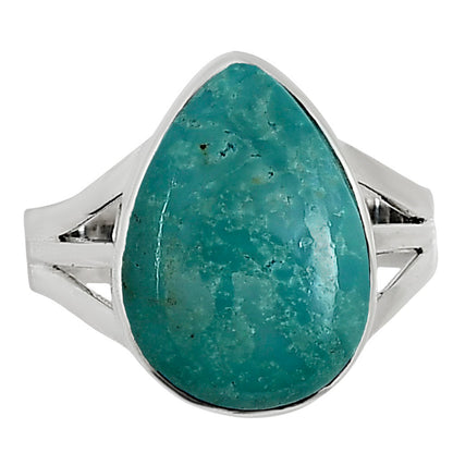 Natural Rare Turquoise Nevada Aztec Mt Ring size-10 R-1003 27-ER15157