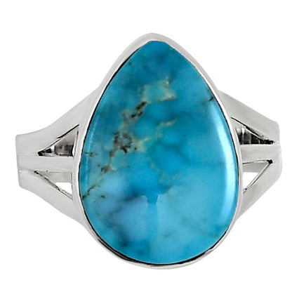 Natural Rare Turquoise Nevada Aztec Mt Ring size-8 R-1003 27-ER15161