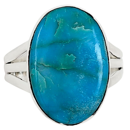 Natural Rare Turquoise Nevada Aztec Mt Ring size-10 R-1003 27-ER15164