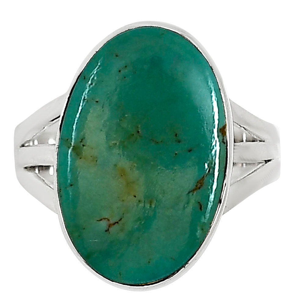 Natural Rare Turquoise Nevada Aztec Mt Ring size-7 R-1003 27-ER15166
