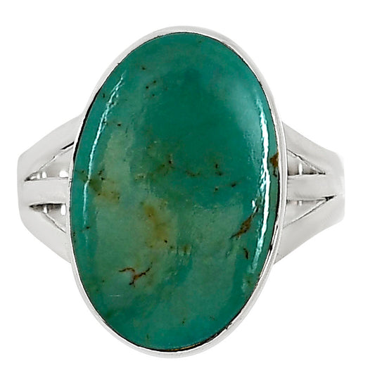 Natural Rare Turquoise Nevada Aztec Mt Ring size-7 R-1003 27-ER15166