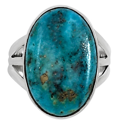 Natural Rare Turquoise Nevada Aztec Mt Ring size-8 R-1003 27-ER15167