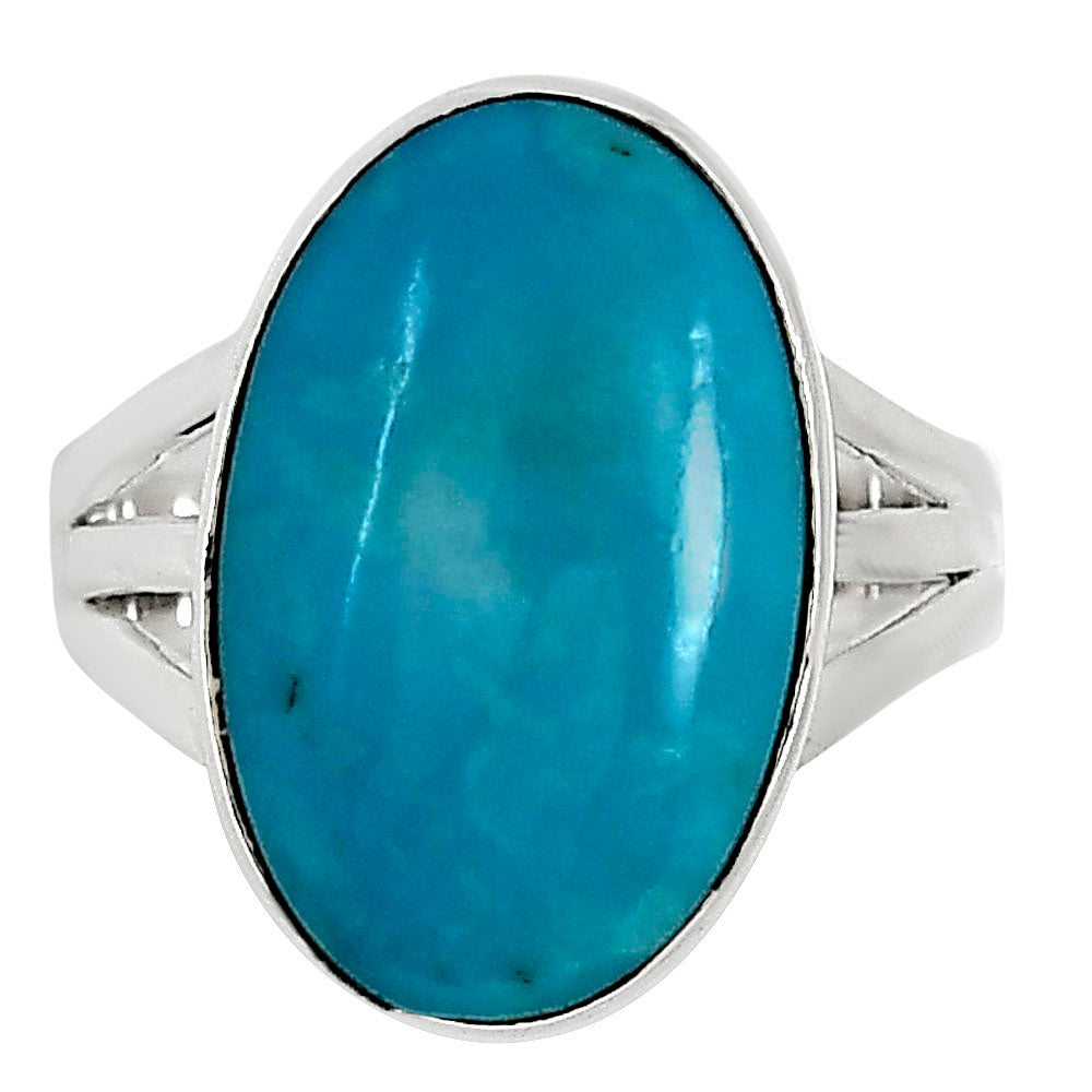 Natural Rare Turquoise Nevada Aztec Mt Ring size-9 R-1003 27-ER15168