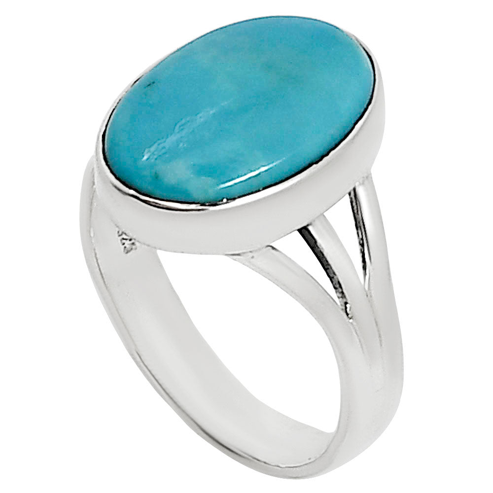 Natural Rare Turquoise Nevada Aztec Mt Ring size-9 R-1003 27-ER15168