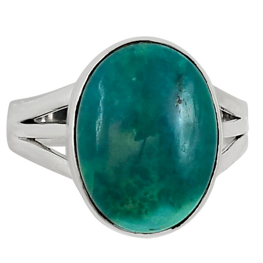 Natural Rare Turquoise Nevada Aztec Mt Ring size-9 R-1003 27-ER15169