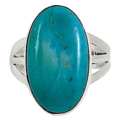 Natural Rare Turquoise Nevada Aztec Mt Ring size-10 R-1003 27-ER15170