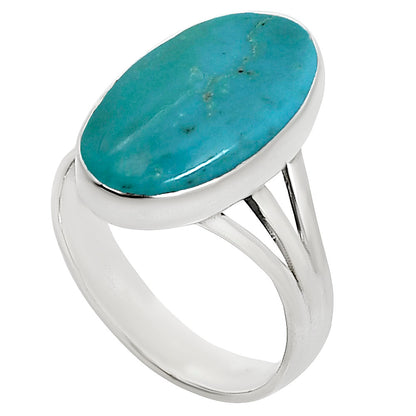 Natural Rare Turquoise Nevada Aztec Mt Ring size-10 R-1003 27-ER15170