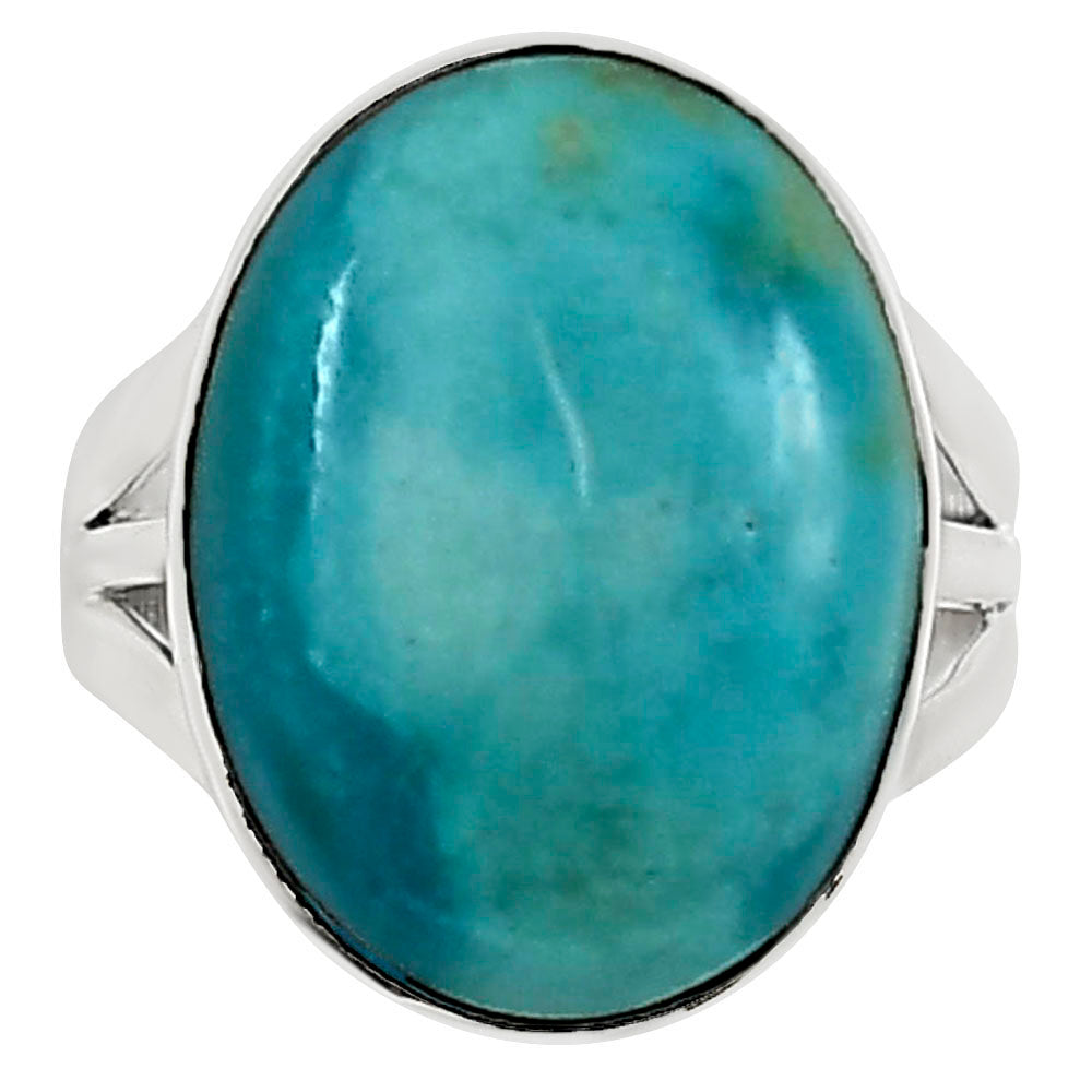Natural Rare Turquoise Nevada Aztec Mt Ring size-9 R-1003 27-ER15173