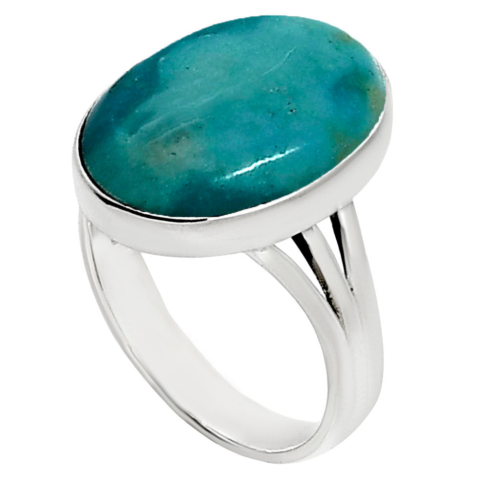 Natural Rare Turquoise Nevada Aztec Mt Ring size-9 R-1003 27-ER15173